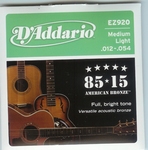 Daddario EZ920 Medium Light American Bronze