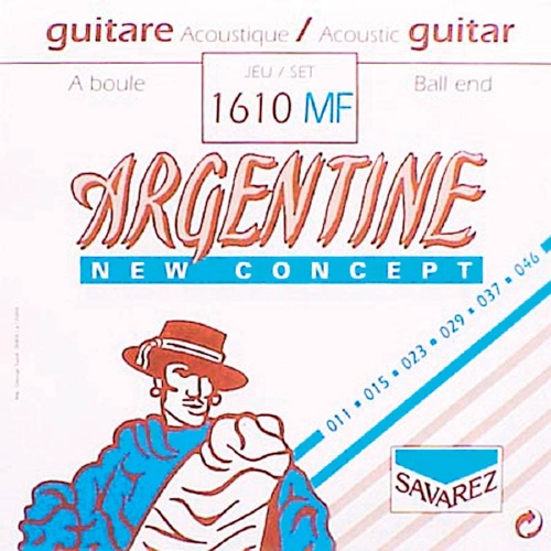 Argentine silverplated steel core 1610-MF