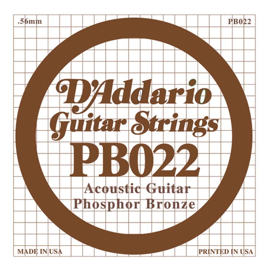 D'Addario Phosphor Bronze DPB-022