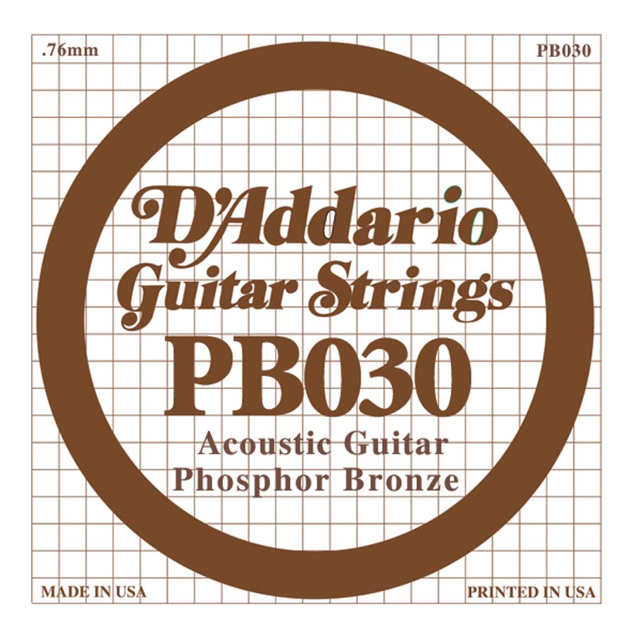 D'Addario Phosphor Bronze DPB-030