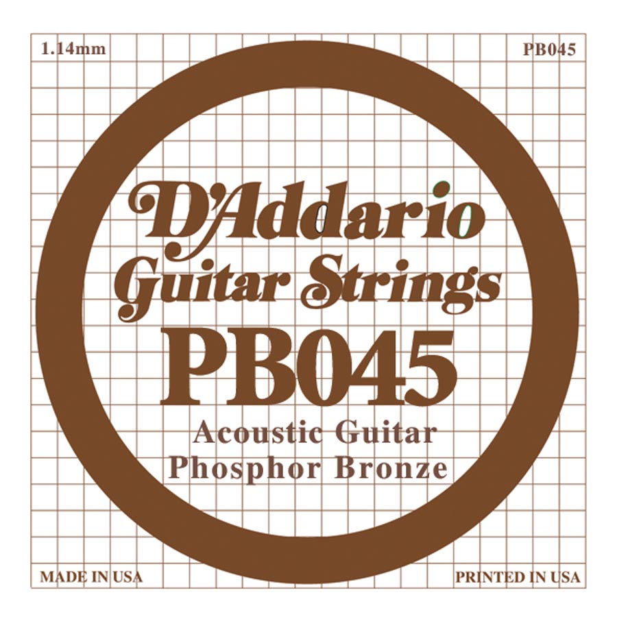 D'Addario Phosphor Bronze DPB-045