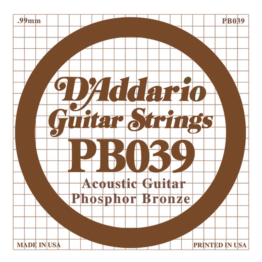 D'Addario Phosphor Bronze DPB-039