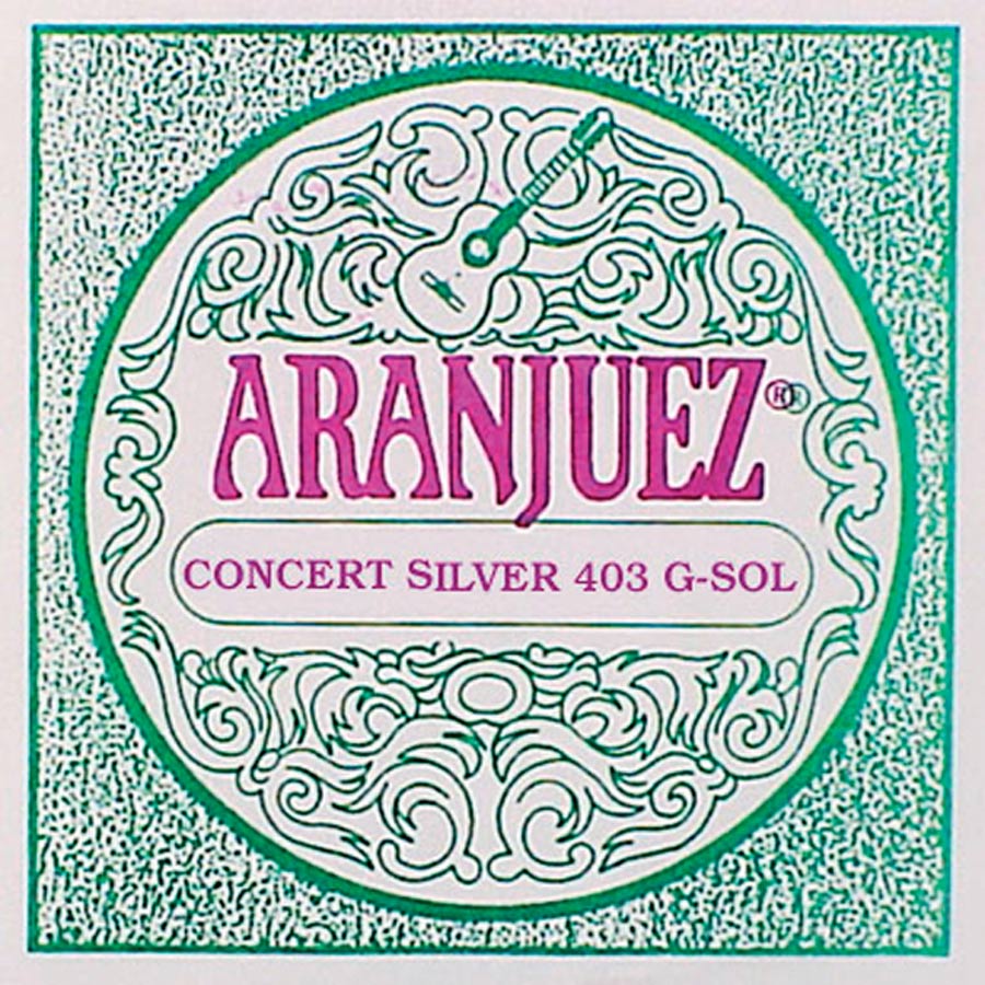 Aranjuez Concert Silver G-3 snaar