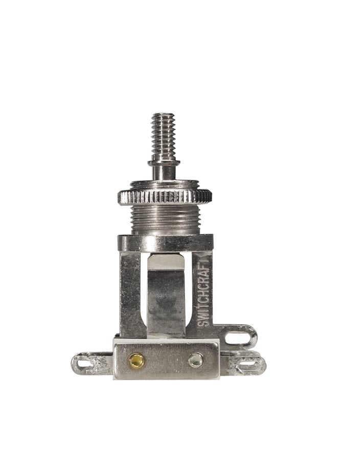 Switchcraft toggle switch 3-way, nickel, no cap