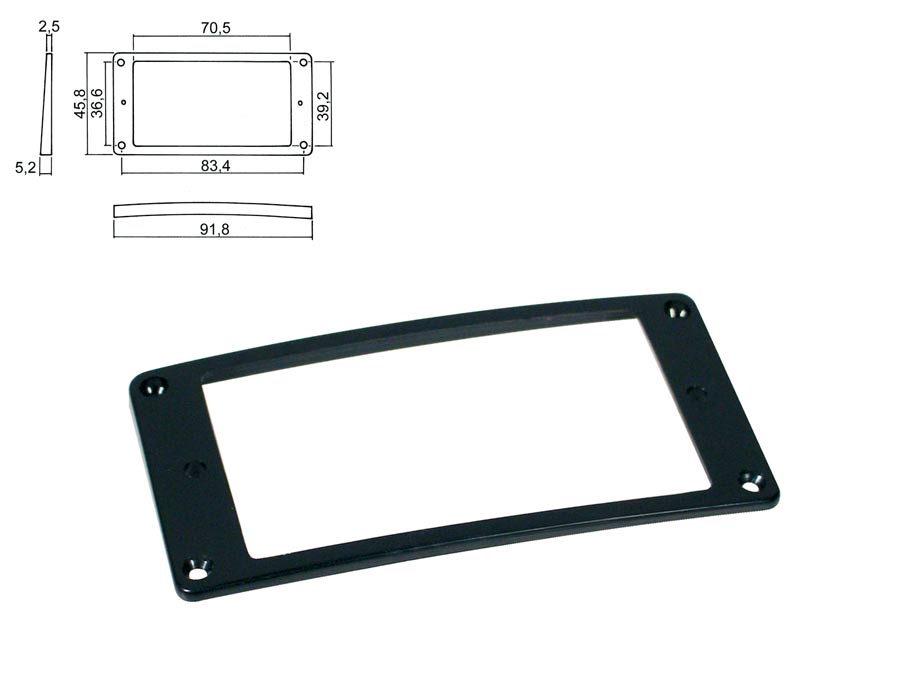 Pickup ring, humbucker