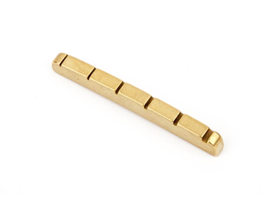 fingerboard nut, Malmsteen Strat, brass