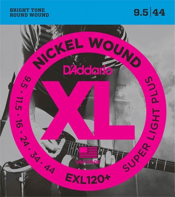 D'Addario XL Nickel Round Wound EXL-120+