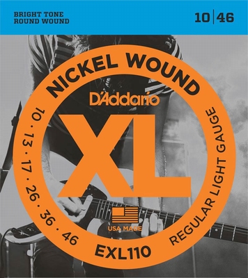 D'Addario XL Nickel Round Wound EXL-110