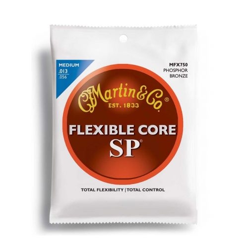 Martin FX Series snarenset akoestisch, 92/8 phosphor bronze
