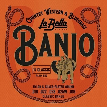 LaBella Acoustic Folk snarenset klassieke minstreel banjo