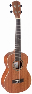 STAGG sopraan ukulele mahogany+hoes