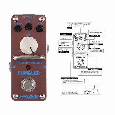 TomsLine Dubler overdrive pedal