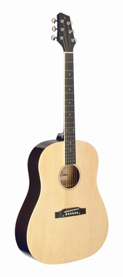 Stagg western gitaar naturel