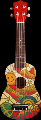 CLX 21 sopraan ukelele peace