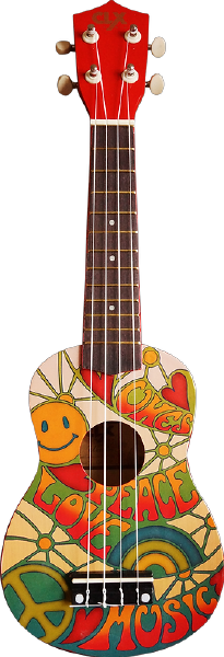 CLX sopraan ukelele peace