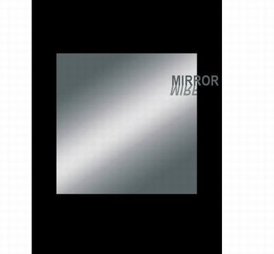 Slagplaat materiaal spiegel chroom,