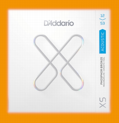 D'Addario XS Phosphor Bronze 12-53 Light