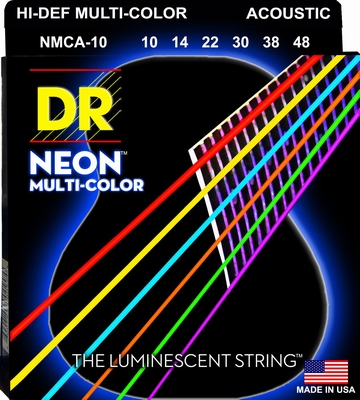 DR multicolor neon snaren 010-048