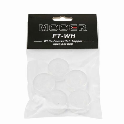 Mooer  Candy Footswitch Topper, wit, 5 st.