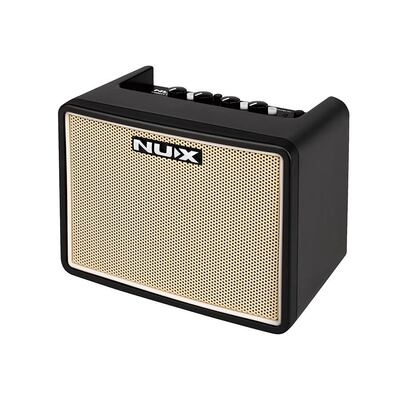 NUX Mighty Series desktop guitar amplifier.
