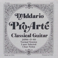 D-4 snaar voor klassieke gitaar