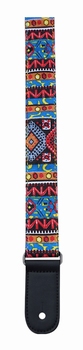 Ukelele straps met print.