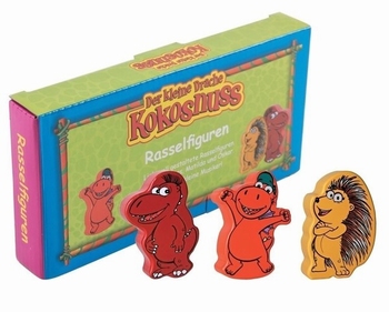 PERCUSSIE SHAKER FIGUREN, 3-DELIGE SET