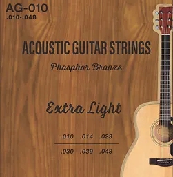 Huismerk Acoustic gitaar snaren extra light, bronze