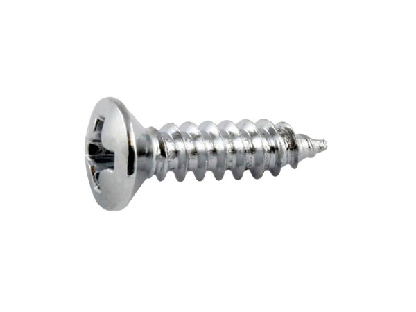 pickguard screws, chrome