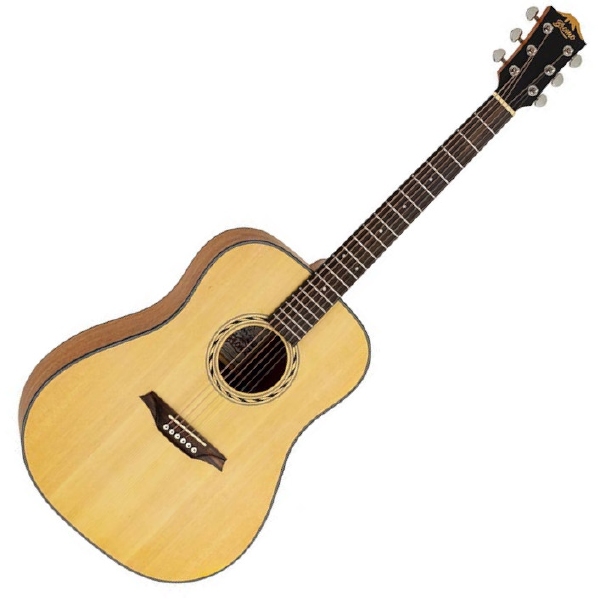 Bromo Blanc Series dreadnought gitaar