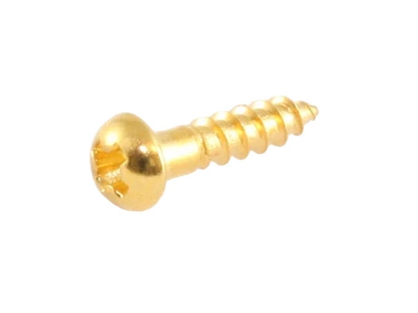Allparts small tuner screws Gold 16pcs