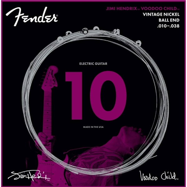 Fender Jimi Hendrix™ Voodoo Child™ string set electric -VINTAGE NICKEL-