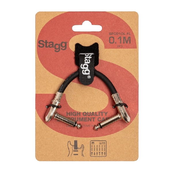 Patchkabel, jack/jack (m/m), 10 cm