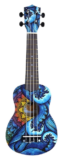 CLX sopraan ukelele WAVES