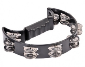 Dadi Tambourine Moon Black DADI MT-4 BLACK