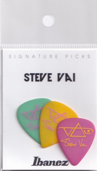Steve Vai Ibanez plectrumset 3 stuks