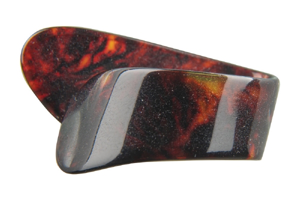 Duimplectrum schilpadkleurig large Celluloid