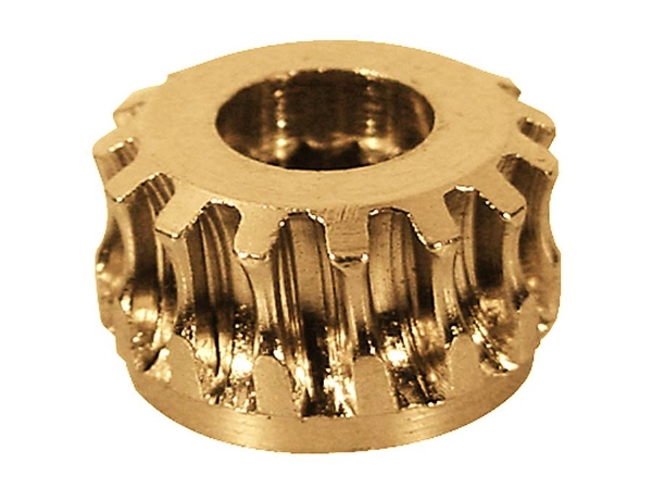 wormwiel voor stemmechaniek, messing, diameter: 11mm