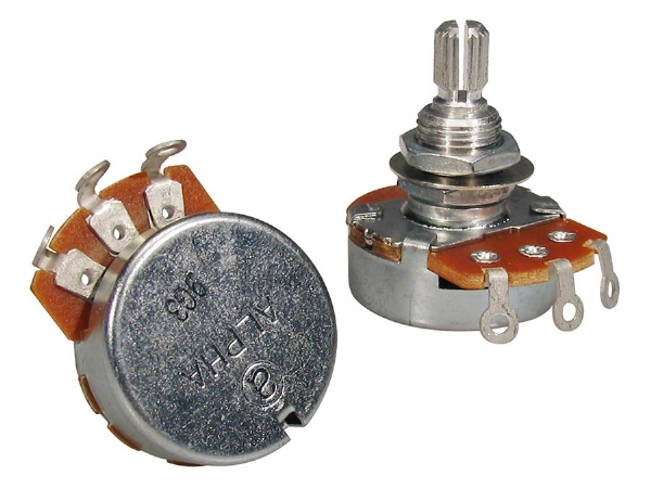 Alpha 250K audio potentiometer