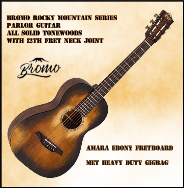 Bromo Rocky Mountain Serie Palor gitaar