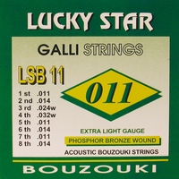 Galli Bouzouki snarenset, phosphor bronze