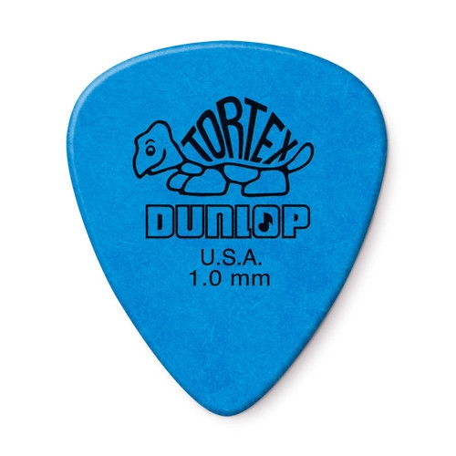 Dunlop plectrum Tortex 1,00 mm. (blauw)