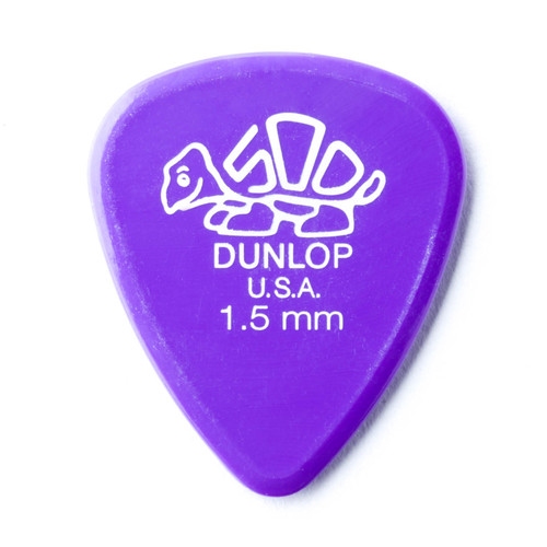 Dunlop plectrum Delrin 1,5 mm.