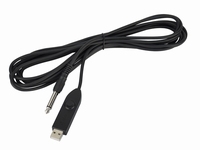 Shadow gitaar kabel met USB plug en  volume regeling
