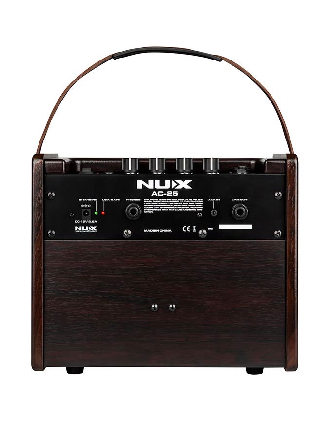 NUX rechargeable battery acoustic guitar amplifier