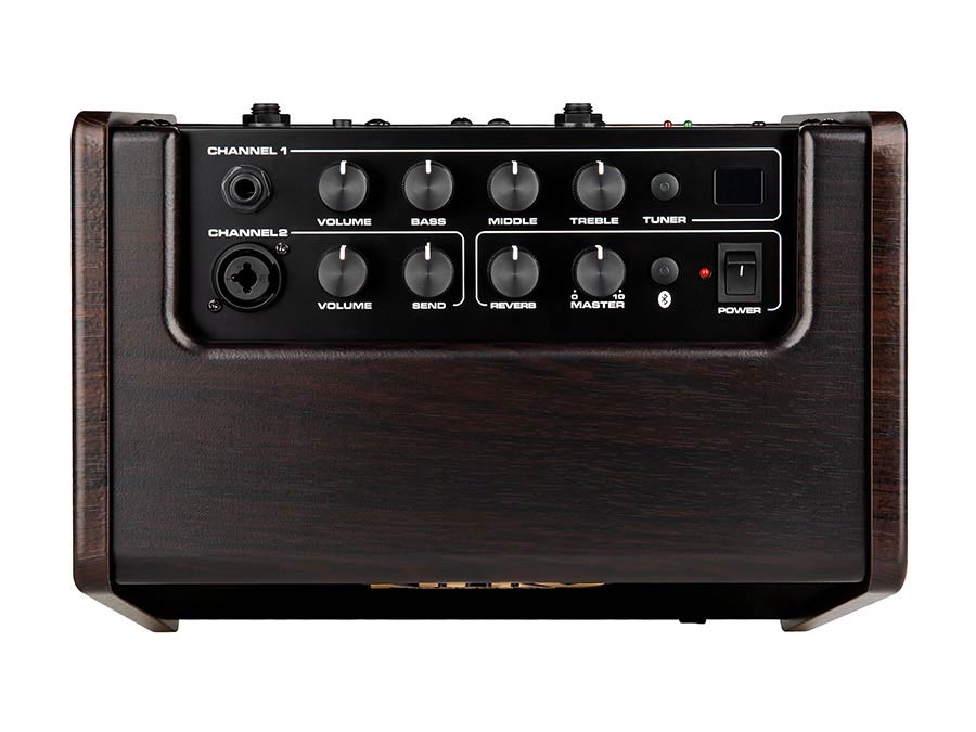 NUX rechargeable battery acoustic guitar amplifier