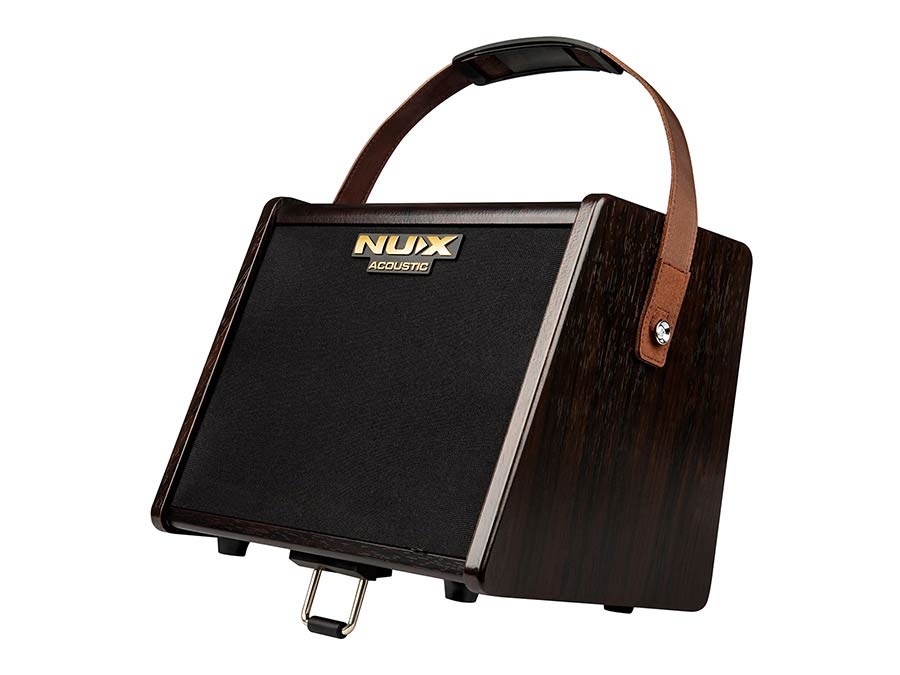 NUX rechargeable battery acoustic guitar amplifier