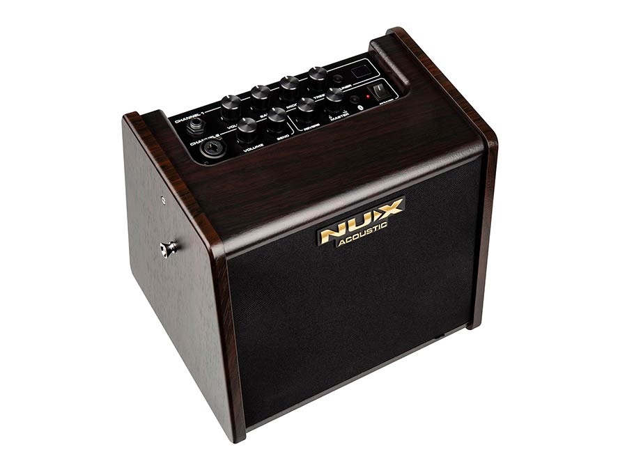 NUX rechargeable battery acoustic guitar amplifier