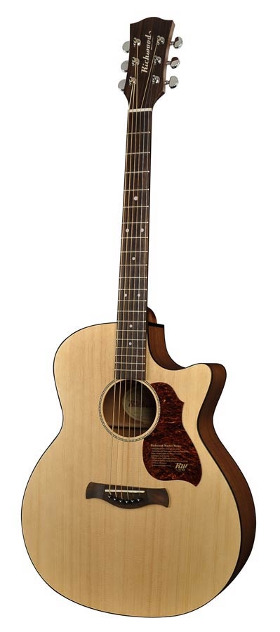 Richwood cutaway gitaar met brede hals