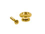 Strap buttons, metaal, goud